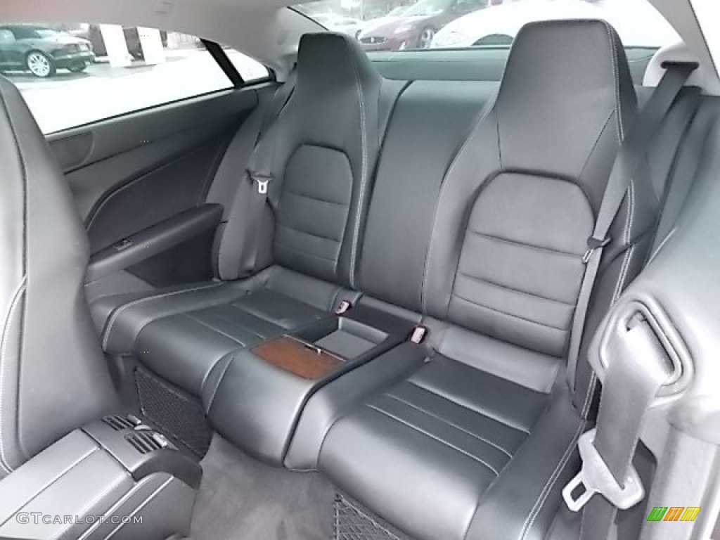 Black Interior 2010 Mercedes-Benz E 350 Coupe Photo #91462702