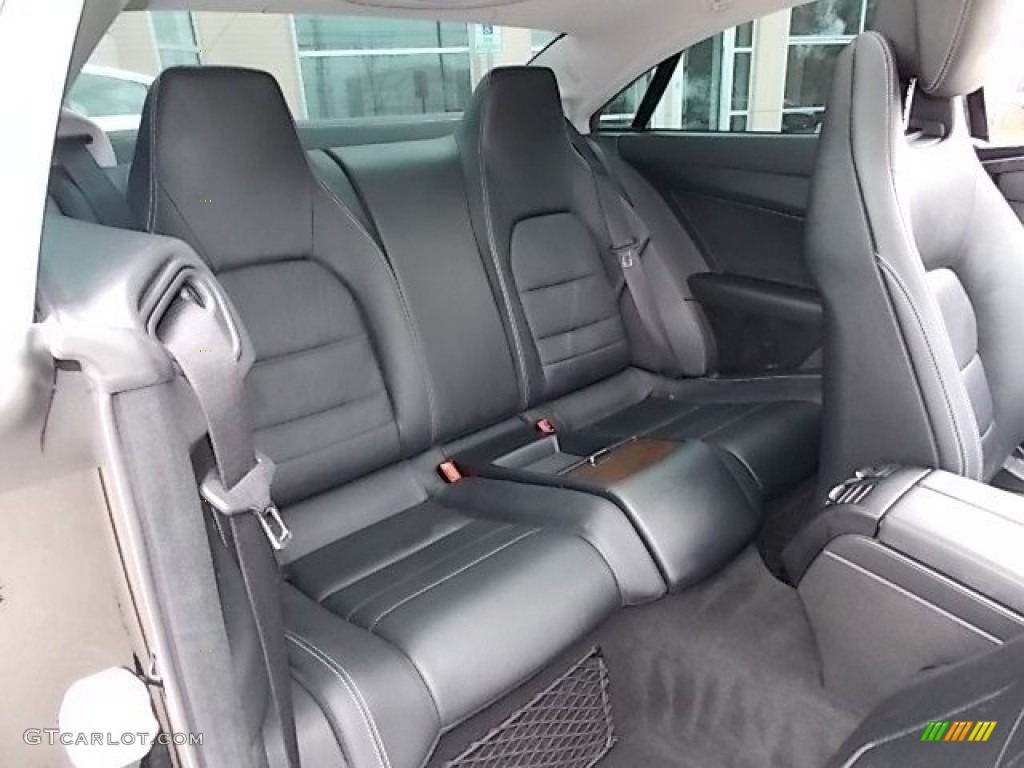 Black Interior 2010 Mercedes-Benz E 350 Coupe Photo #91462942