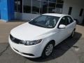 2010 Clear White Kia Forte EX  photo #4