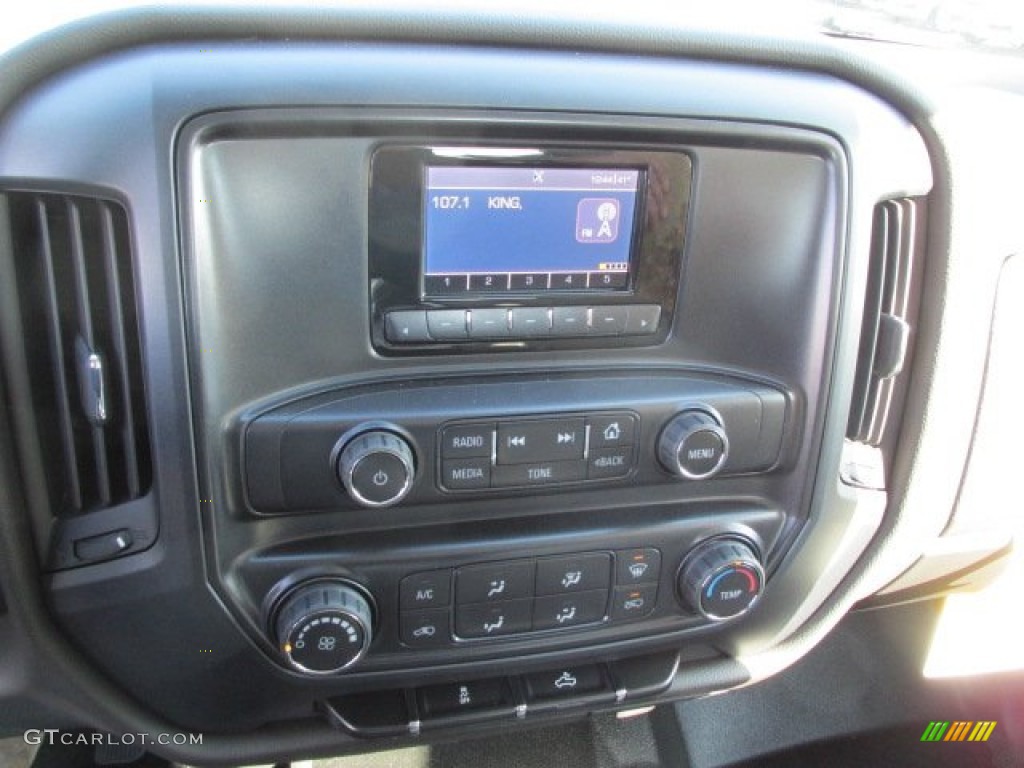 2014 Silverado 1500 WT Double Cab 4x4 - Blue Granite Metallic / Jet Black/Dark Ash photo #12