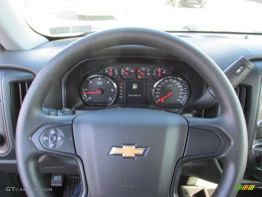 2014 Silverado 1500 WT Double Cab 4x4 - Blue Granite Metallic / Jet Black/Dark Ash photo #14