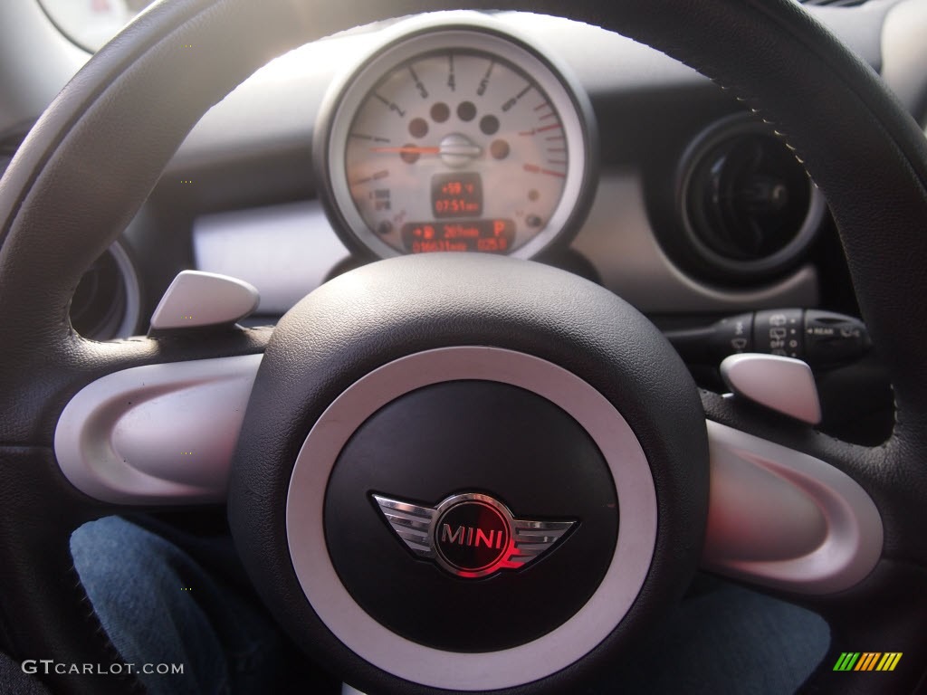 2009 Cooper Hardtop - Horizon Blue / Black/Grey photo #18