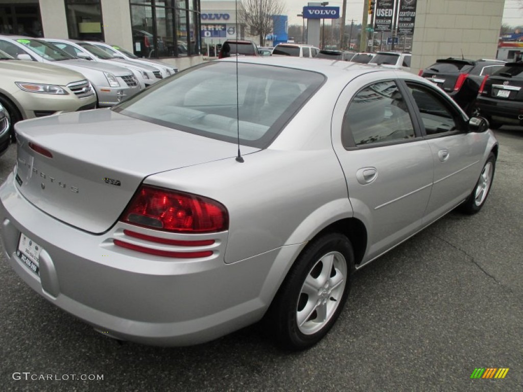2005 Stratus SXT Sedan - Bright Silver Metallic / Dark Slate Gray photo #6