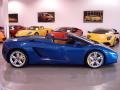 2008 Blu Caelum (Blue) Lamborghini Gallardo Spyder  photo #5