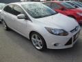 White Platinum - Focus Titanium Sedan Photo No. 5
