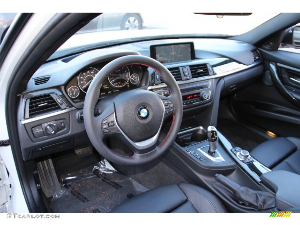 2013 3 Series 328i xDrive Sedan - Mineral White Metallic / Black photo #9