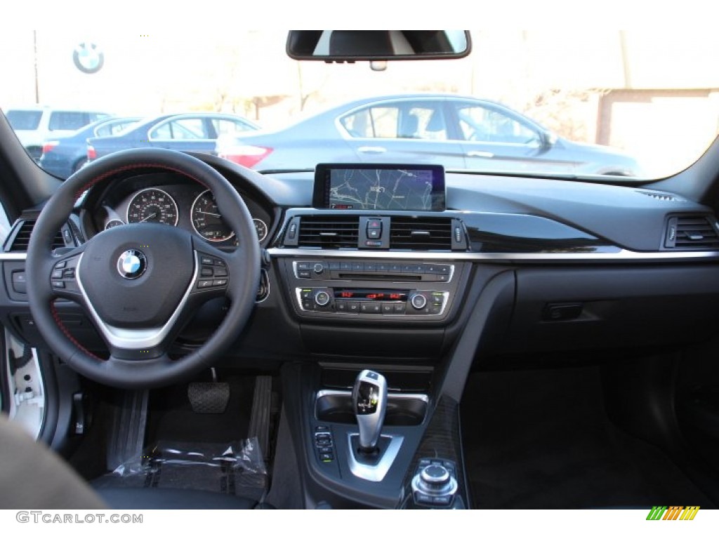 2013 3 Series 328i xDrive Sedan - Mineral White Metallic / Black photo #12