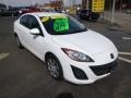 Crystal White Pearl Mica - MAZDA3 i Sport 4 Door Photo No. 2