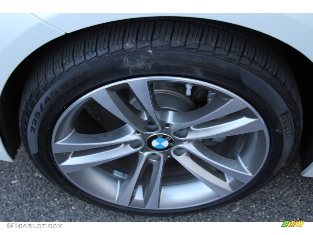 2013 3 Series 328i xDrive Sedan - Mineral White Metallic / Black photo #31