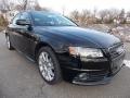 Phantom Black Pearl Effect 2012 Audi A4 2.0T quattro Sedan Exterior