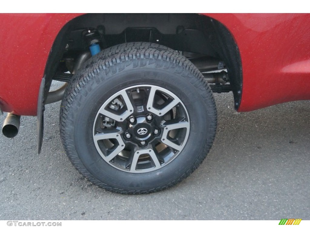 2014 Tundra SR5 TRD Double Cab 4x4 - Barcelona Red Metallic / Graphite photo #9
