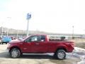 2014 Ruby Red Ford F150 XLT SuperCab 4x4  photo #5