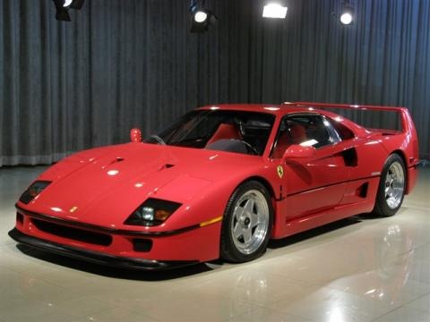 1990 Ferrari F40  Data, Info and Specs