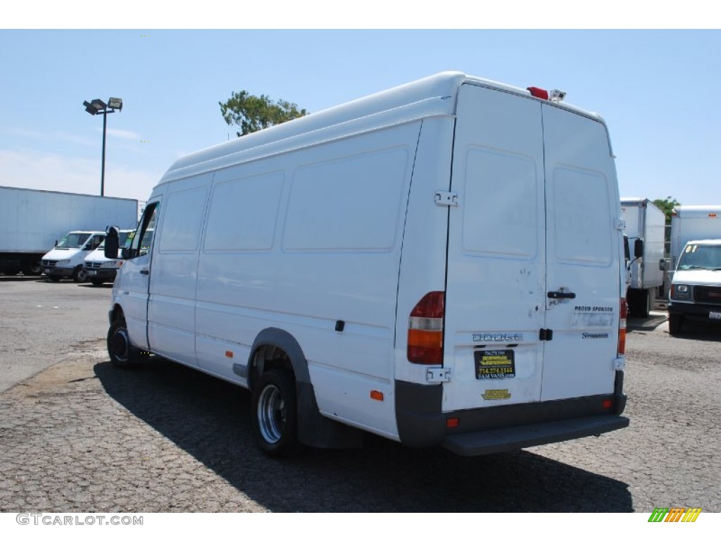 2006 Sprinter Van 3500 High Roof Cargo - Arctic White / Gray photo #5
