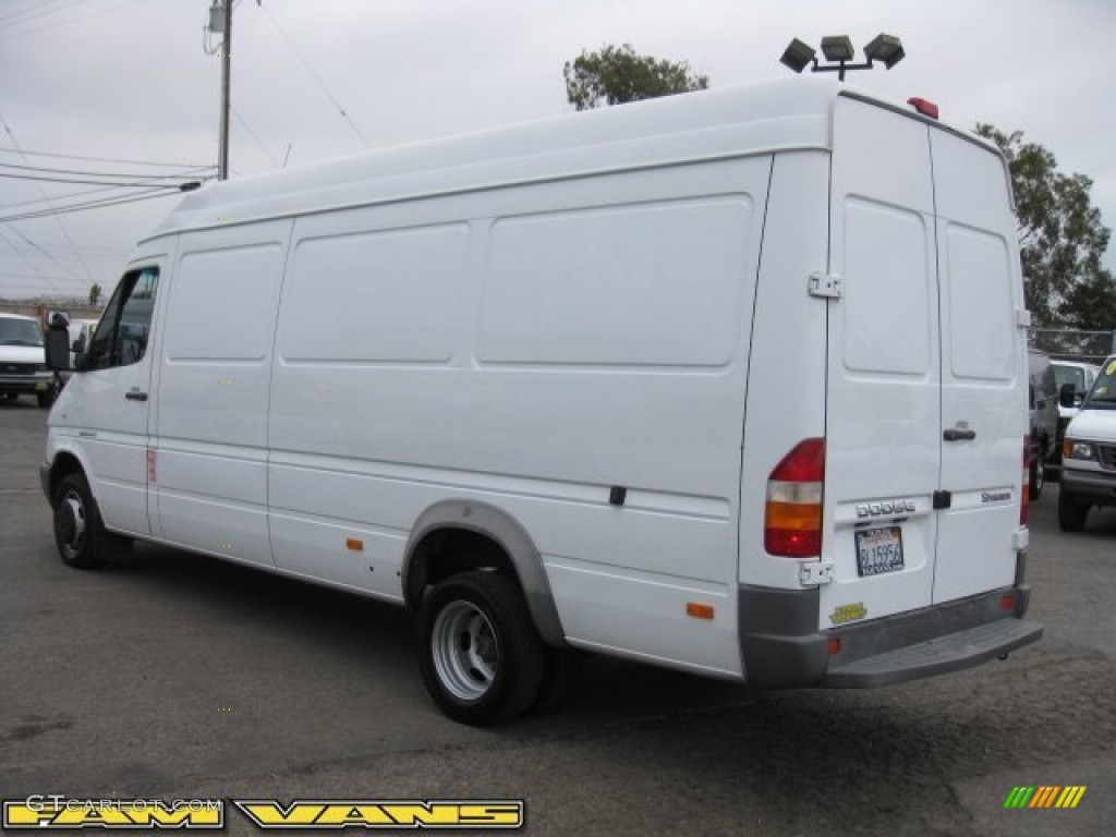 2006 Sprinter Van 3500 High Roof Cargo - Arctic White / Gray photo #4