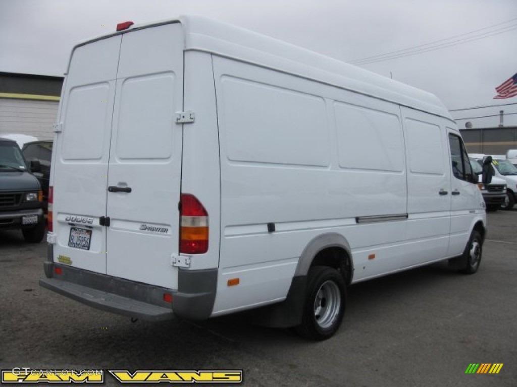 2006 Sprinter Van 3500 High Roof Cargo - Arctic White / Gray photo #6