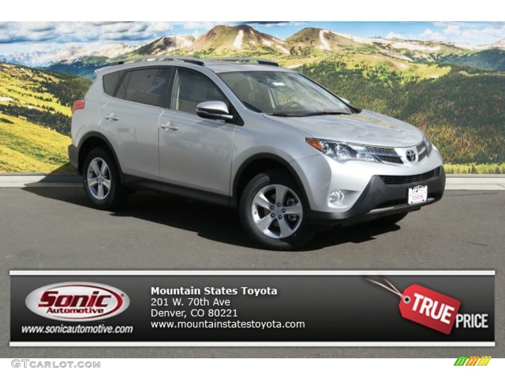 2014 RAV4 XLE AWD - Classic Silver Metallic / Ash photo #1