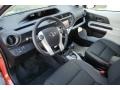 2014 Prius c Hybrid Four Black Interior