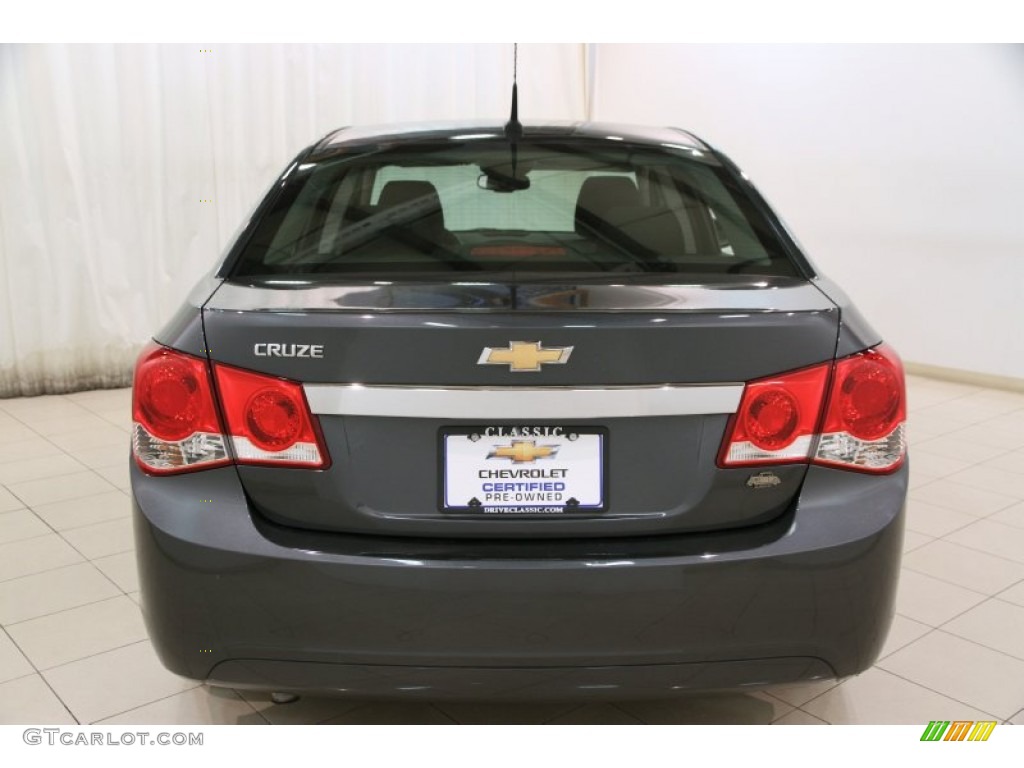 2013 Cruze LS - Cyber Gray Metallic / Jet Black/Medium Titanium photo #14