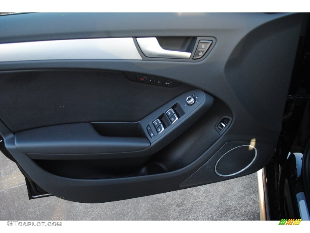 2013 Audi Allroad 2.0T quattro Avant Black Door Panel Photo #91484862
