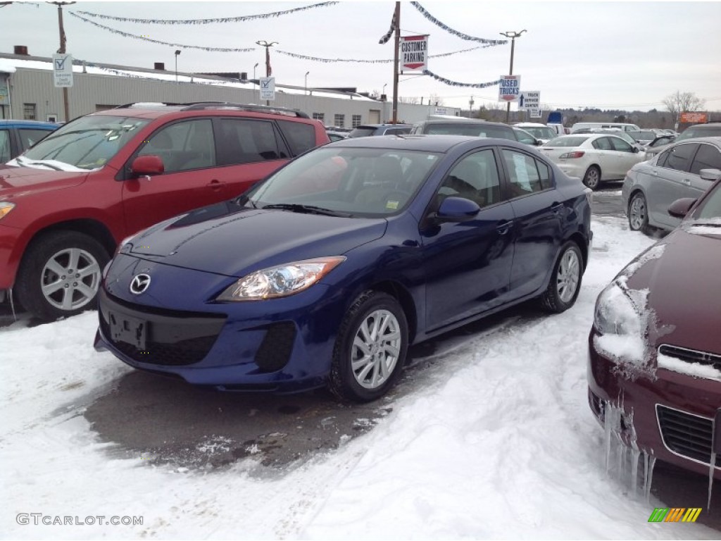 Indigo Lights Mica 2012 Mazda MAZDA3 i Touring 4 Door Exterior Photo #91484979