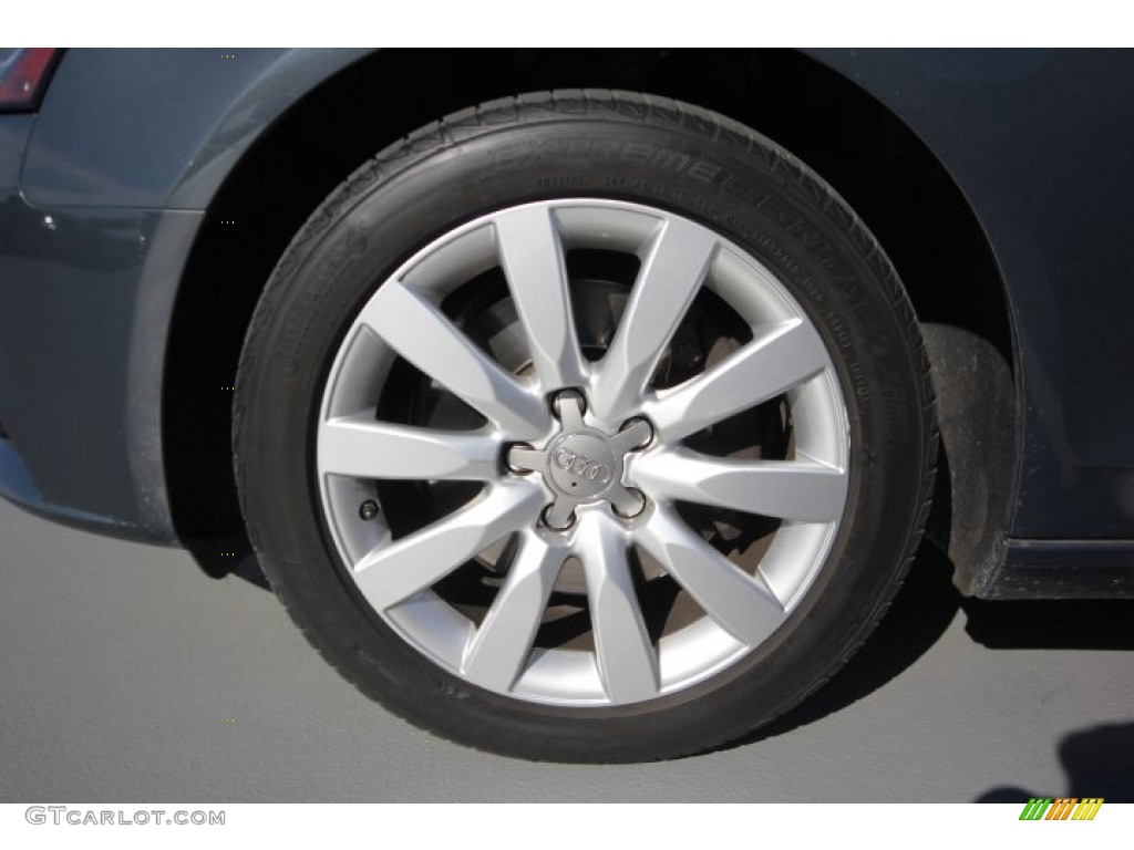 2009 A4 2.0T Premium quattro Sedan - Meteor Grey Pearl Effect / Black photo #3
