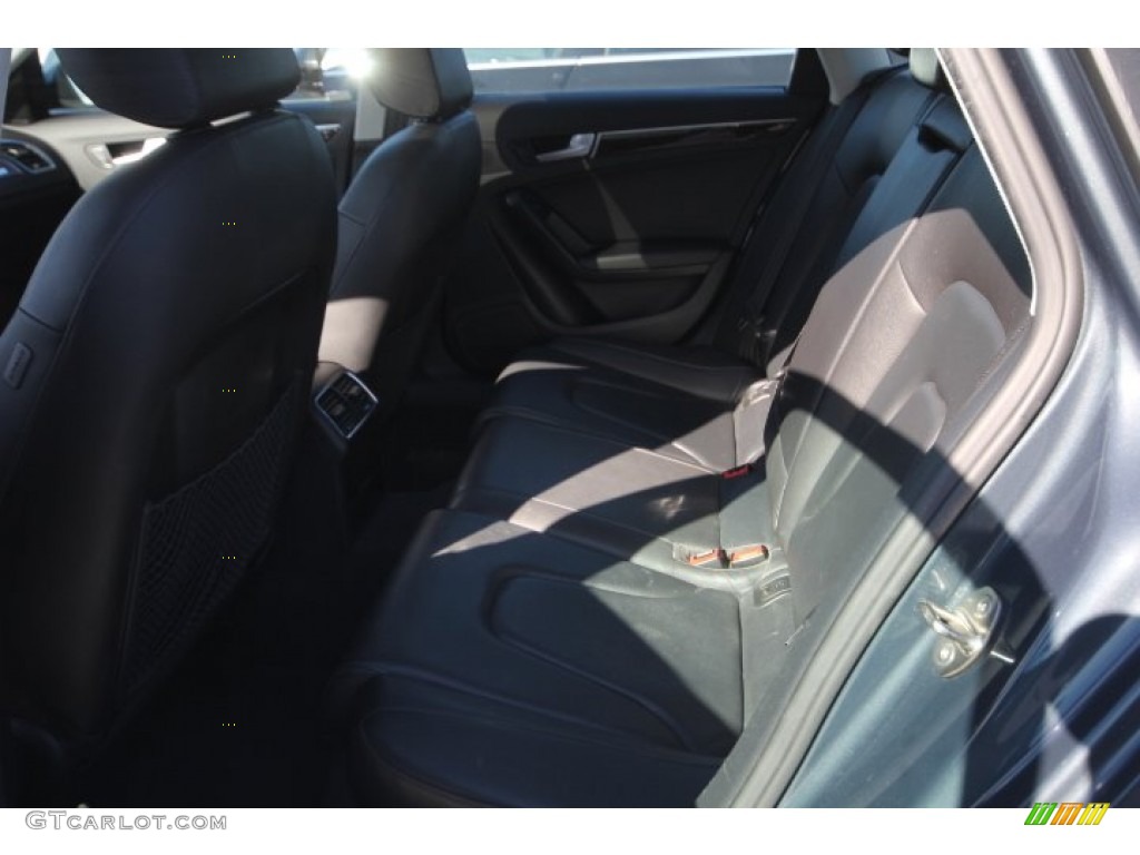 2009 A4 2.0T Premium quattro Sedan - Meteor Grey Pearl Effect / Black photo #25