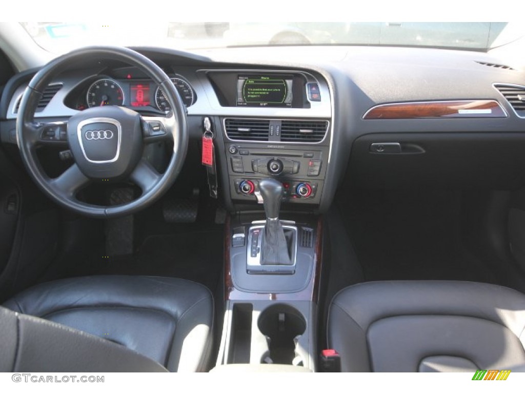 2009 A4 2.0T Premium quattro Sedan - Meteor Grey Pearl Effect / Black photo #26