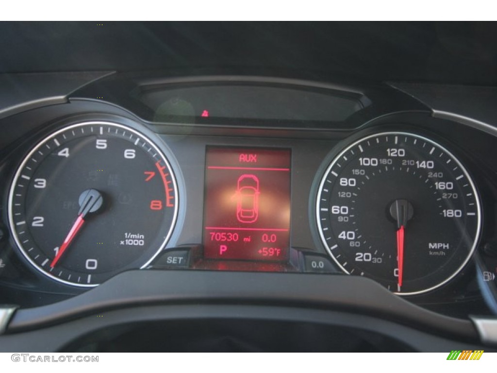 2009 A4 2.0T Premium quattro Sedan - Meteor Grey Pearl Effect / Black photo #28