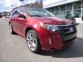 2013 Ruby Red Ford Edge Sport AWD  photo #5