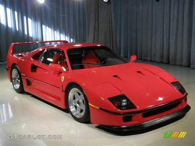 1990 F40  - Red / Red photo #3