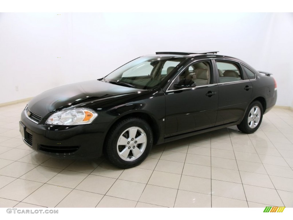Black 2008 Chevrolet Impala LT Exterior Photo #91487521