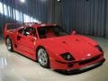 1990 Ferrari F40, Red / Red, Front Right