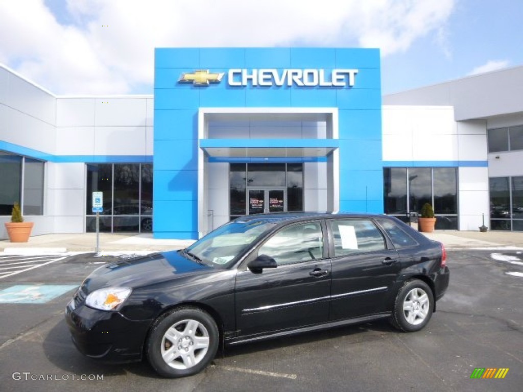 Black Chevrolet Malibu