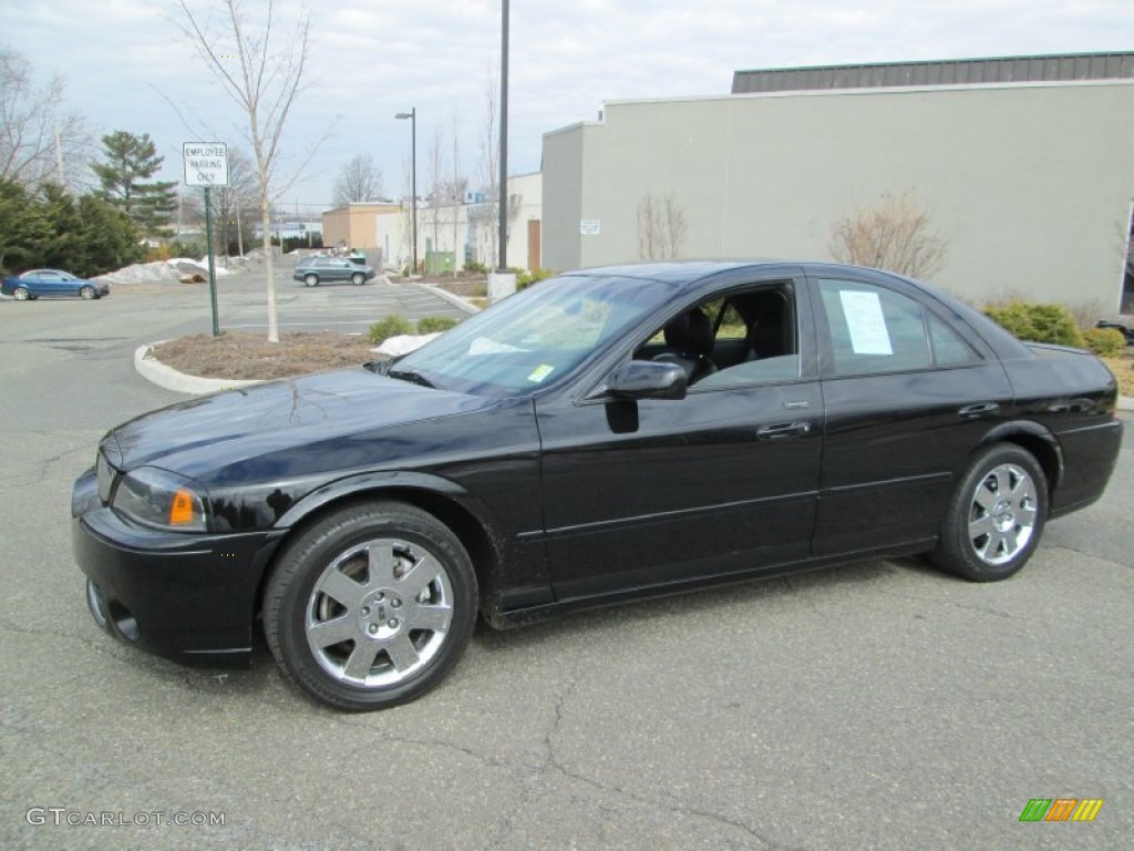 Black Clearcoat Lincoln LS