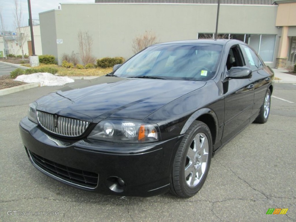 2004 LS V8 - Black Clearcoat / Black photo #2