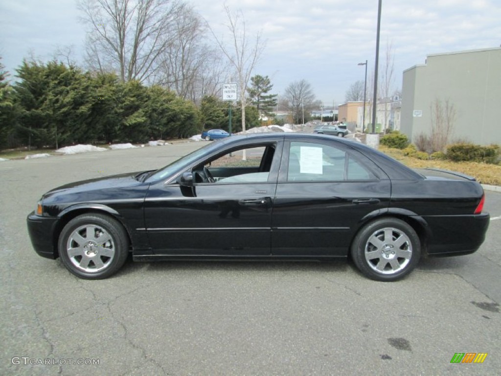 2004 LS V8 - Black Clearcoat / Black photo #3