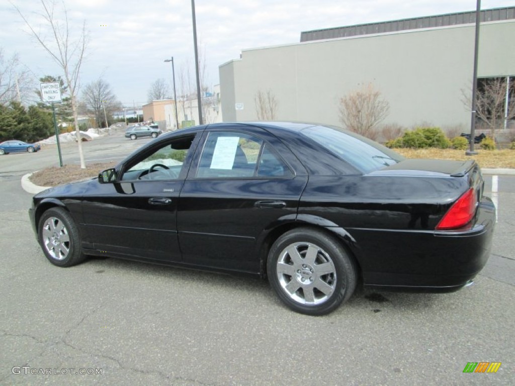 2004 LS V8 - Black Clearcoat / Black photo #4