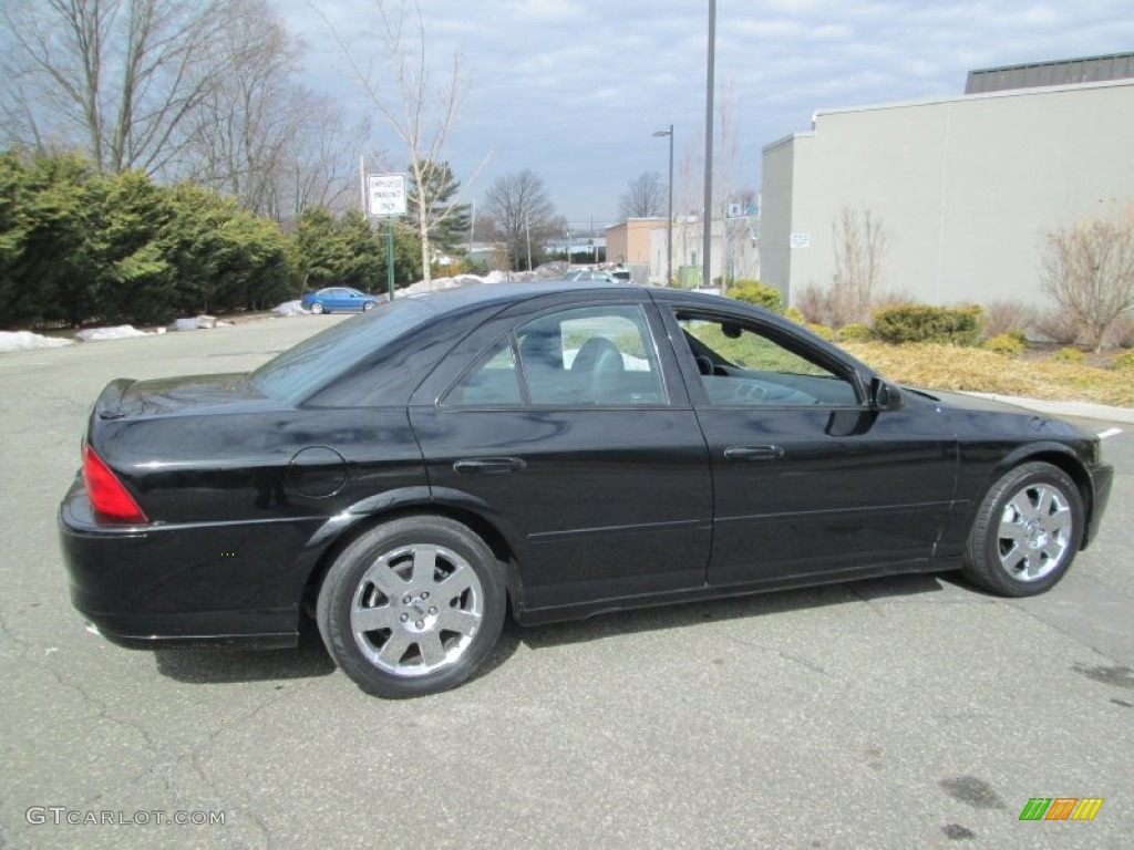 2004 LS V8 - Black Clearcoat / Black photo #8