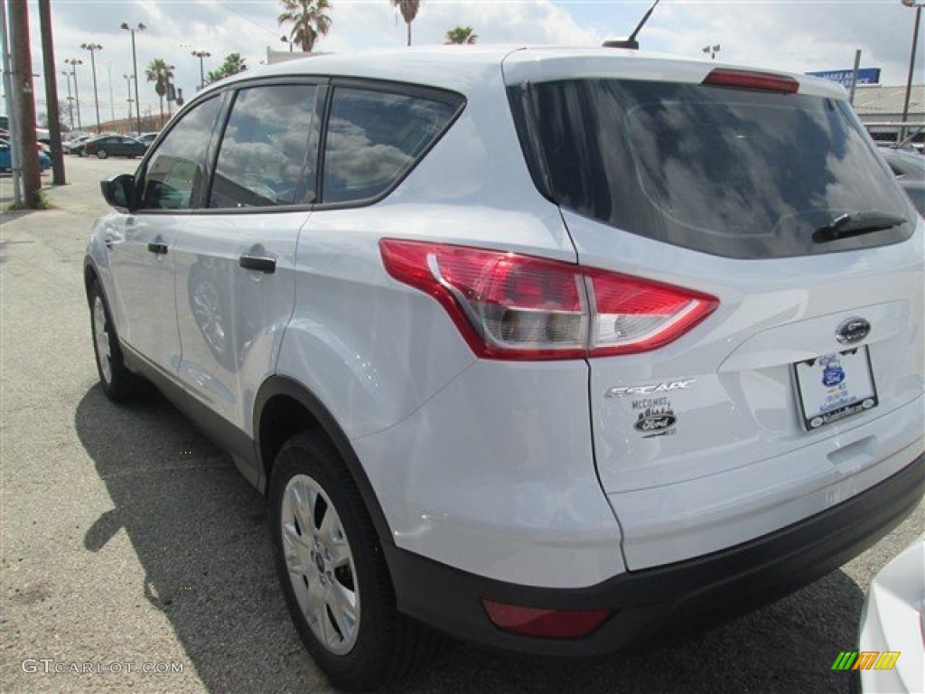 2014 Escape S - Oxford White / Charcoal Black photo #2