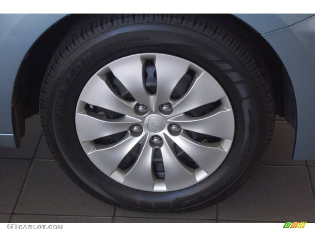 2011 Accord LX Sedan - Celestial Blue Metallic / Gray photo #4