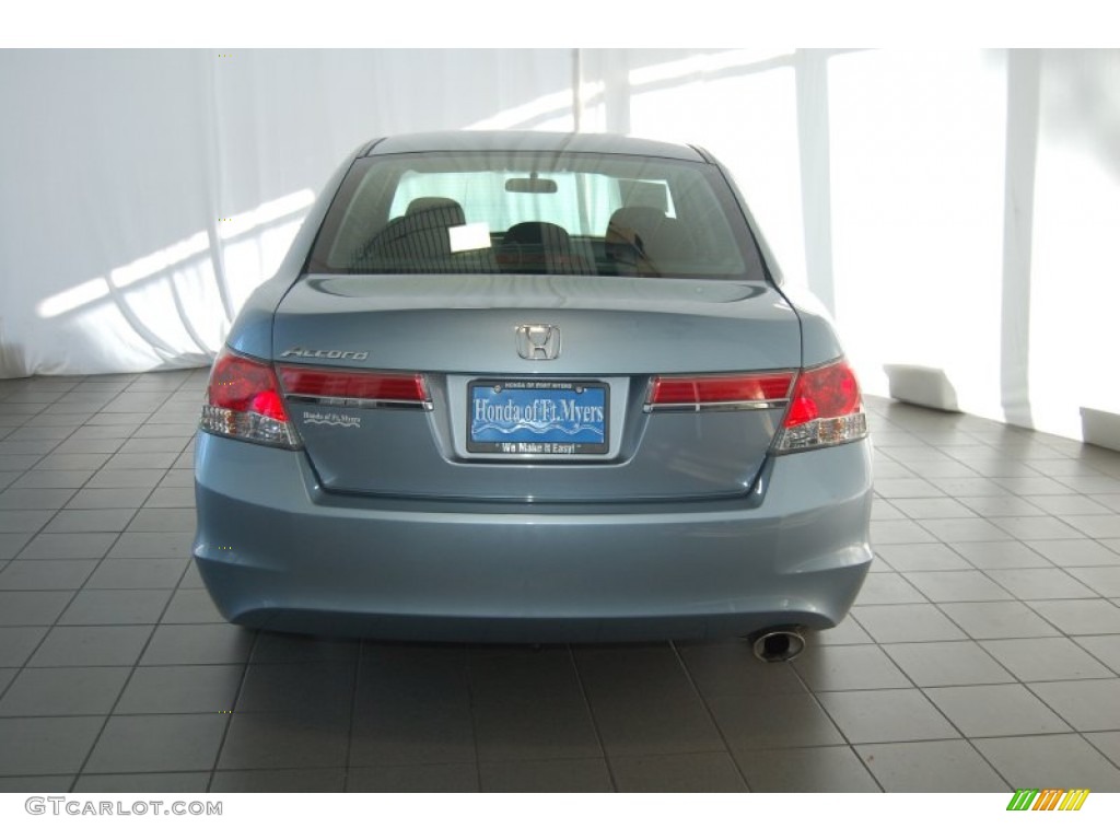 2011 Accord LX Sedan - Celestial Blue Metallic / Gray photo #7