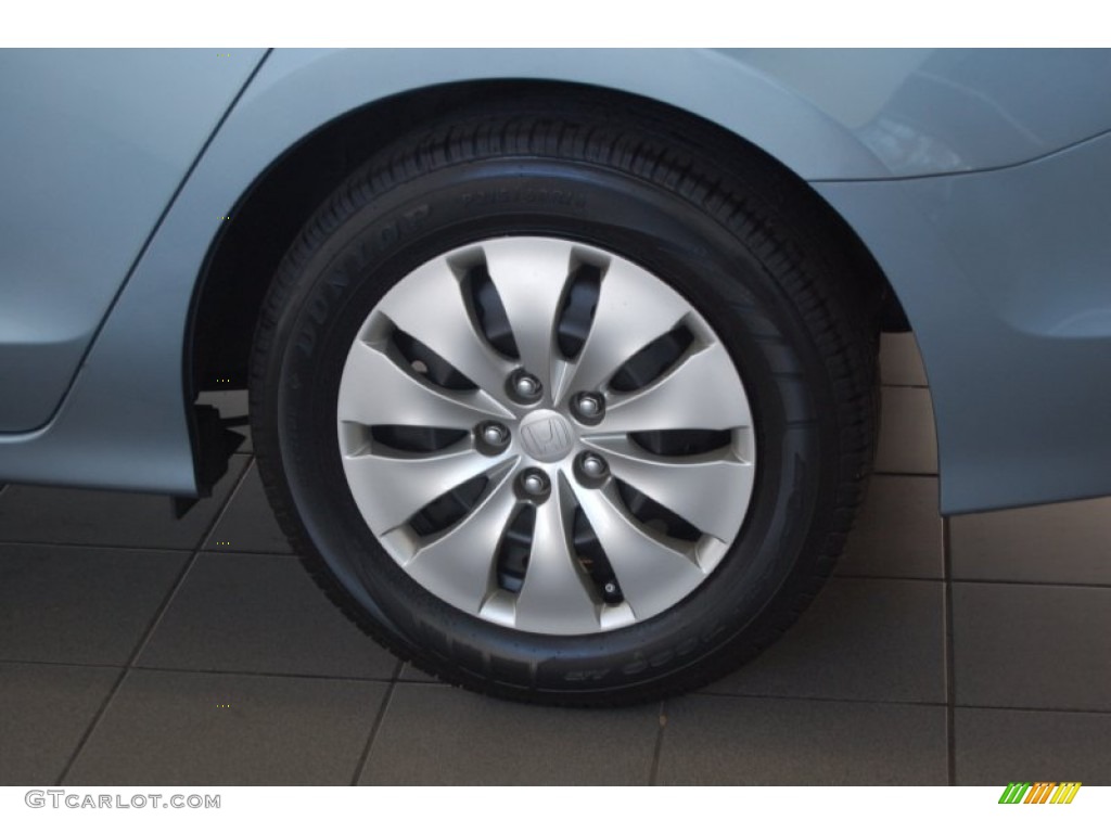 2011 Accord LX Sedan - Celestial Blue Metallic / Gray photo #8