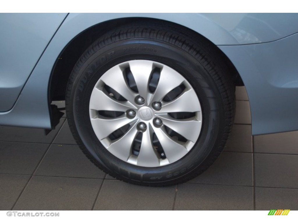 2011 Accord LX Sedan - Celestial Blue Metallic / Gray photo #9