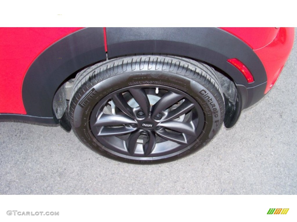 2012 Cooper S Countryman - Pure Red / Carbon Black photo #9