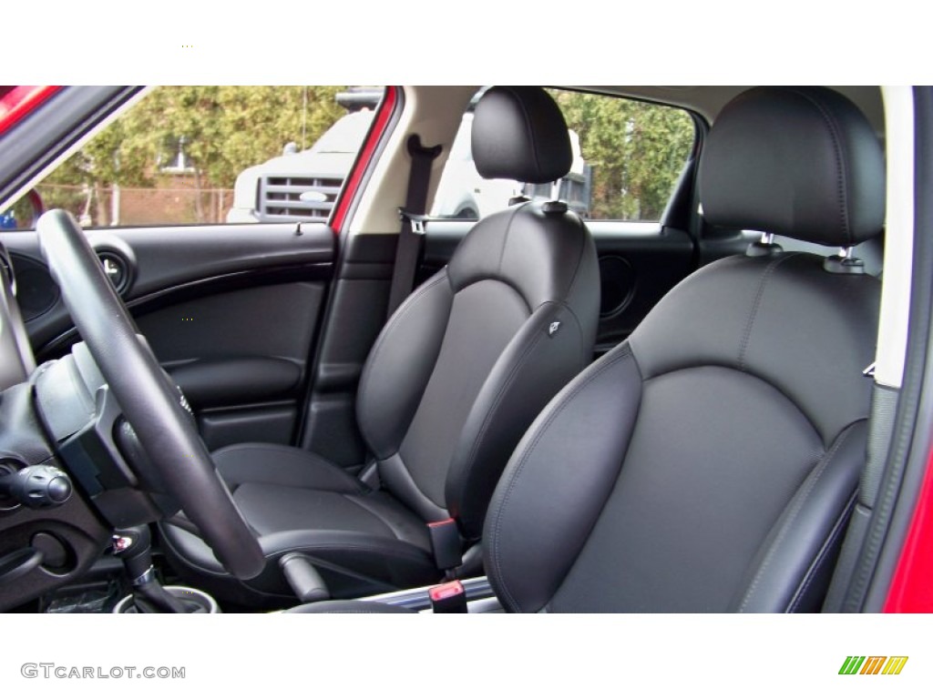 2012 Cooper S Countryman - Pure Red / Carbon Black photo #12