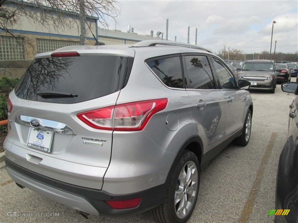 2014 Escape Titanium 2.0L EcoBoost - Ingot Silver / Charcoal Black photo #4