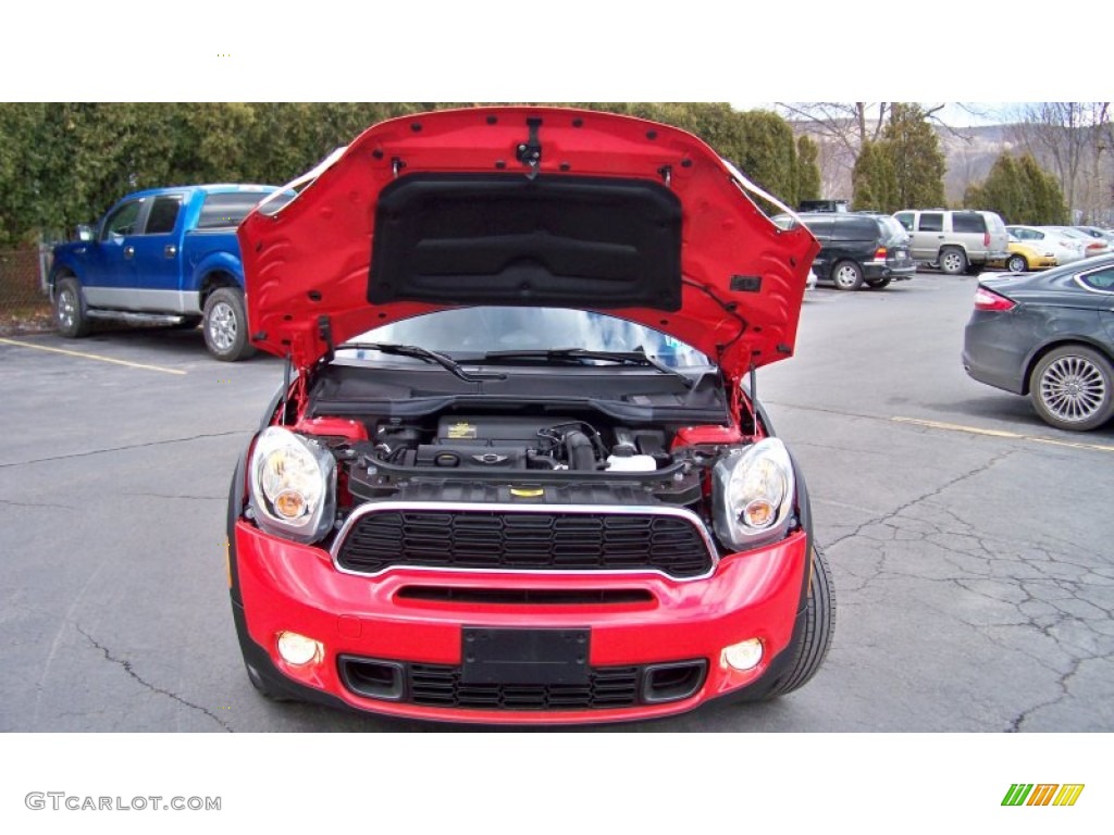2012 Cooper S Countryman - Pure Red / Carbon Black photo #18