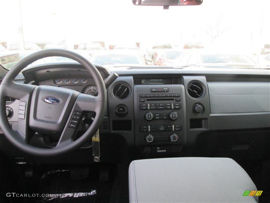 2014 F150 STX SuperCrew - Race Red / Steel Grey photo #8