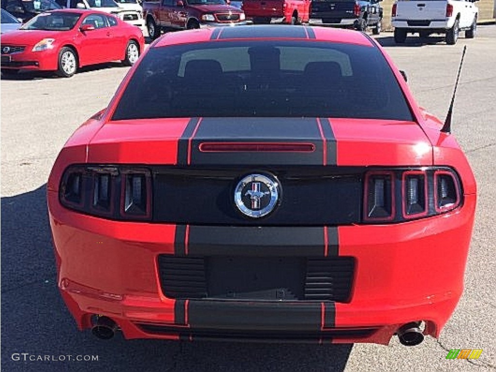 2013 Mustang V6 Coupe - Race Red / Charcoal Black photo #9